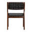 Leather Side Chair in Black-78731690-78731689