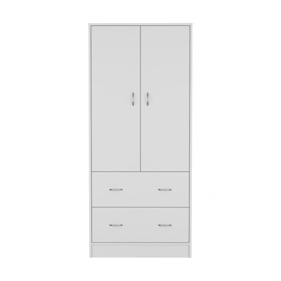 Armoire Edie, chambre à coucher, blanc