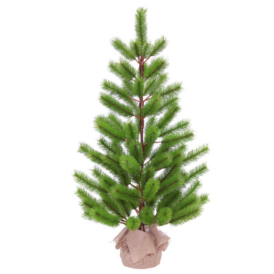3 Ft. Fir Artificial Tree In Burlap Sac