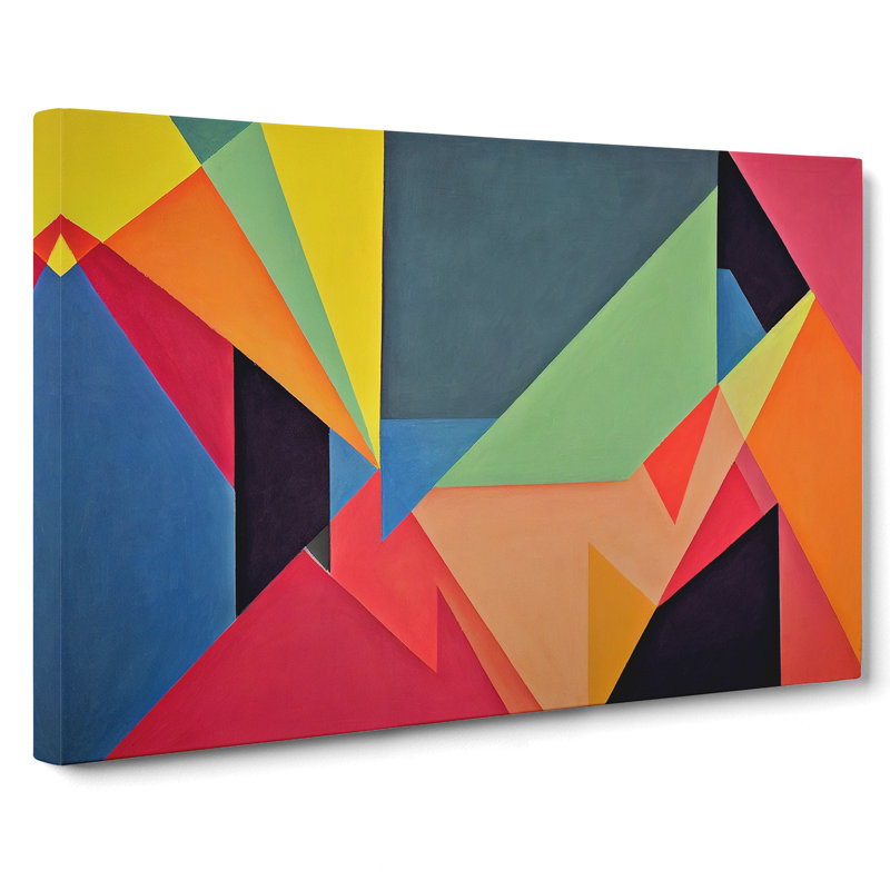 Suprematism Art Modern Vol.2 Abstract - Wrapped Canvas, 35cm H x 50cm W x 3cm D