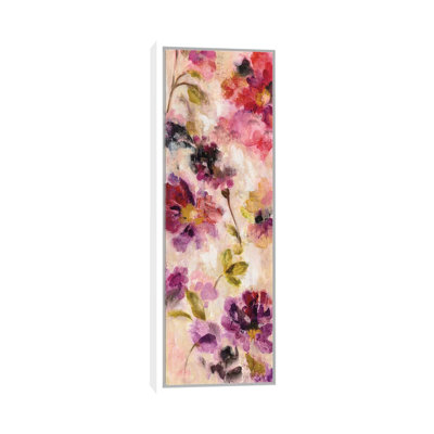 «Exuberant Florals II» par Silvia Vassileva, reproduction d'art panoramique sur toile
