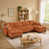 Chenille orange