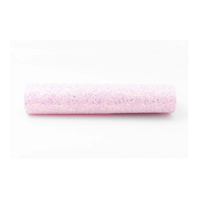 Rose bébé - Rouleau de papier peint véritable scintillant 27 po x 33 pi