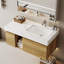 Meuble-lavabo mural simple 47,6 po avec 2 tiroirs flottants modernes en bois massif-1277092663-1297176548-1297176555