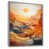 Silver Floater Framed