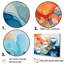 «Orange and Teal Essence Ink», reproduction d'art sur toile abstraite-2071016781-2071016780