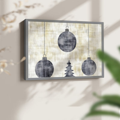 Chirstmas Art-CXII - Reproduction encadrée - Restickable