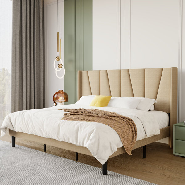 Latitude Run® Gyda Wingback Bed | Wayfair