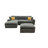 Johncoeci Full Compressed Sectional-1845732195