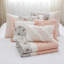 Ensemble de courtepointe en percale de coton 6 pièces avec coussins décoratifs-126520950-126520952