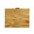 Table d'appoint en bois de manguier en forme de C-1271039485