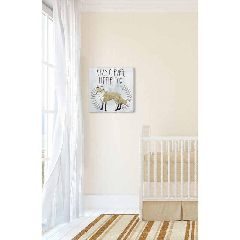 Forest Friends II - Graphic Art on Canvas, 81cm H x 81cm W