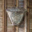 Rustic Metal Harvest Wall Basket