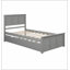 Lit plate-forme avec lit gigogne-435263971
