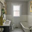 Freestanding Clear Acrylic Bathtub Caddy Tray