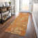 Premium Machine Washable Prisco Orange Rug