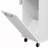Rolling Kitchen Island on 5 Wheels with Drop Leaf-503866944