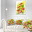 Coussin Bouquet Poppies - imprimé floral-89812609-89812608