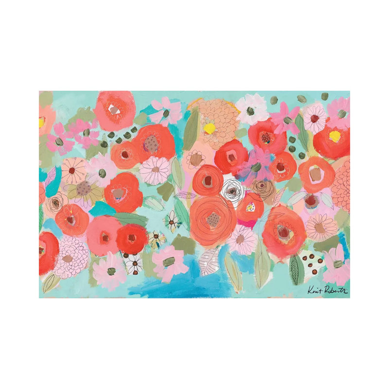 May You Dream of Lovely Things 1 Piece Wrapped Canvas Painting, 152.5 cm H x 101.5 cm W