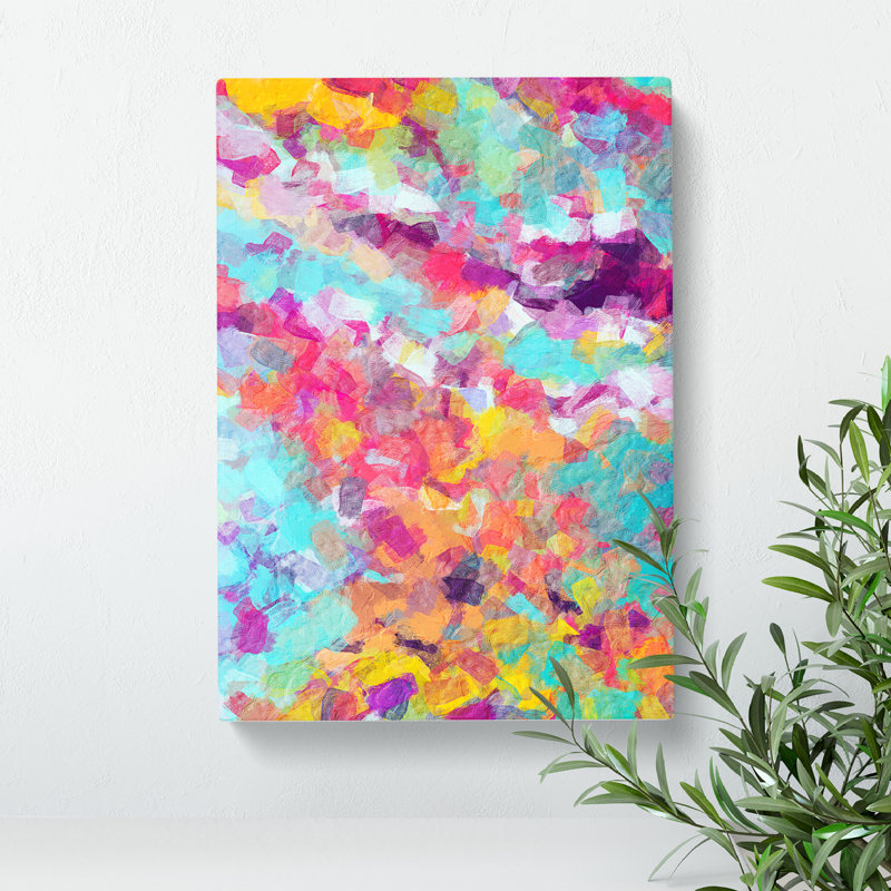 Before The Mist Abstract - No Frame Painting on Canvas, 50cm H x 35cm W x 3cm D