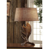 Moose Shed Resin Tripod Lamp