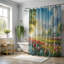 Rideau de douche standard 1 pièce Bright Tulips-1183556971