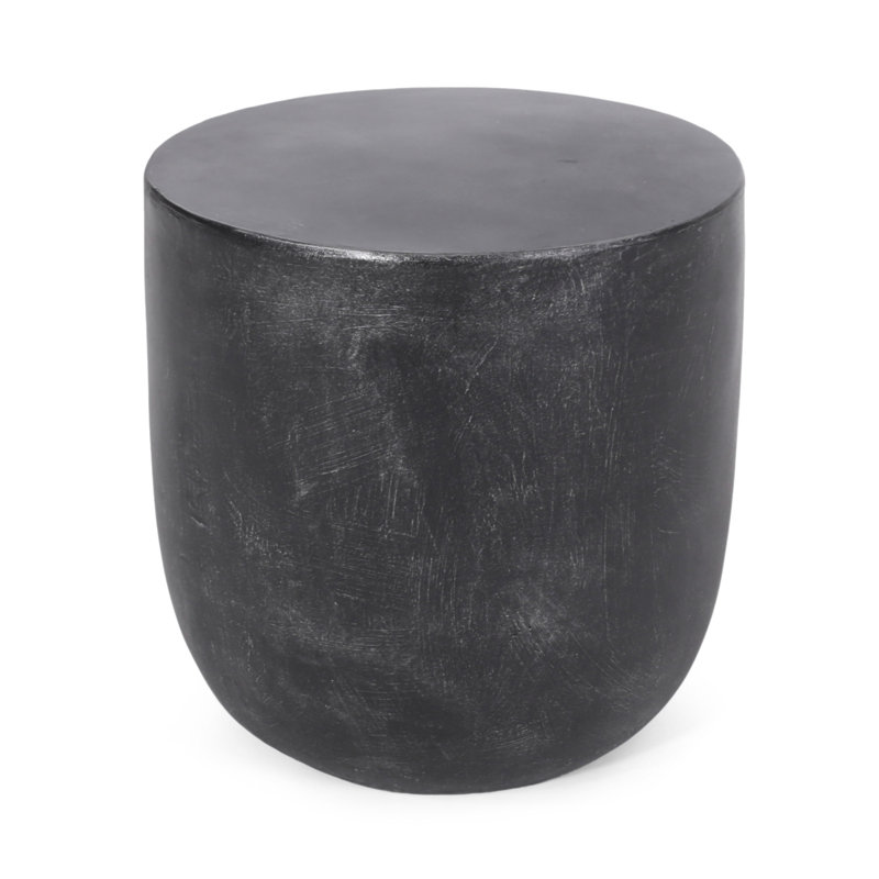 Outdoor Lightweight Concrete Side Table