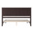 Amandah Low Profile Solid Wood Panel Bed-1063239665-1063239670