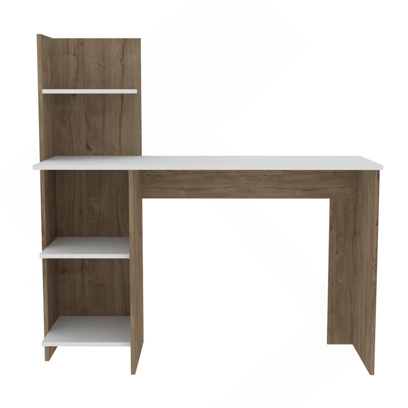Pine 4-Shelf Writing Desk
