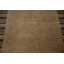 Tapis népalais chaleureux et invitant 4 x 6 avec bordure rayée audacieuse