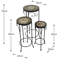 Brava 3 Pieces Nesting Plant Stand