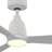 Kute 52 inch Indoor/Outdoor Smart Ceiling Fan with Remote Control - Matte White with Matte White blades-356866116-369734368