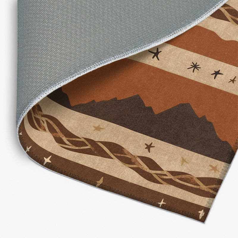 Tapis intérieur et extérieur Ripple Sands, Rectangle 1 pi 6 po x 2 pi 6 po