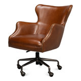 McKellen Leather Swivel Executive Chair