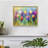 Floral Series-CXIX -Framed Print - Restickable