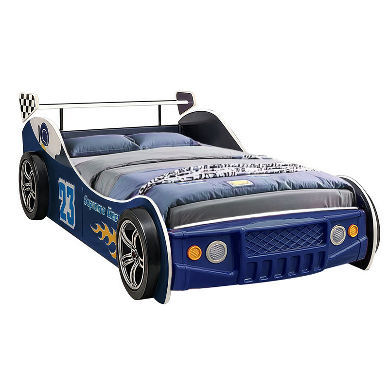 Lit voiture simple pour enfants Zoomie Kids, Île Seymour Nord, Galapagos