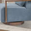 Ensemble de 2 fauteuils pivotants rembourrés Alfe-99405717