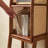 Multi-Shelf Storage Rattan Bookcase