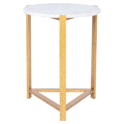 Manhattan Marble 3 Legs End Table