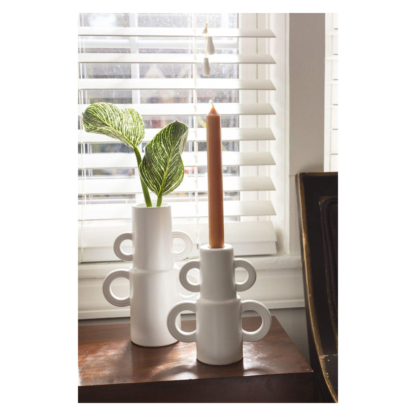 Henning 8'' Handmade Ceramic Table Vase
