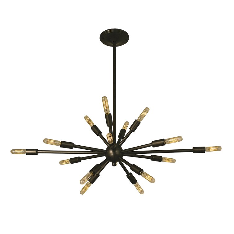 George Oliver Frizzell 16 - Light Sputnik Sphere Chandelier & Reviews ...