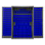 Cabinet de rangement H 72 po x l 48,13 po x p 24,25 po pluto-1399161293