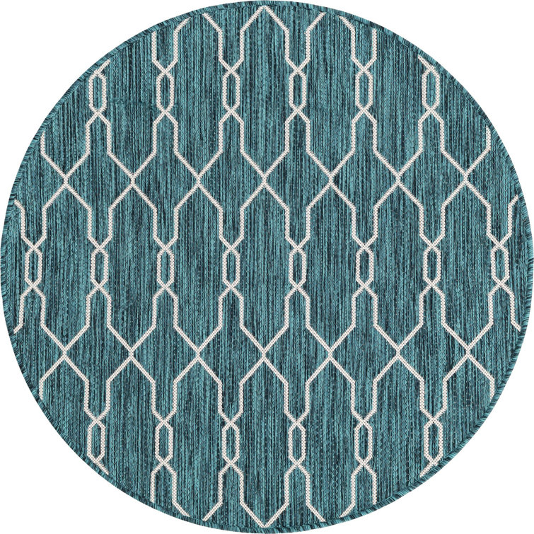 Joniell Geometric Indoor / Outdoor Rug