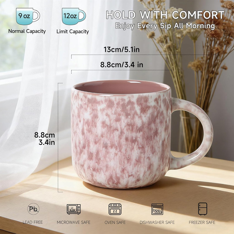 Ceramic coffee cup set
