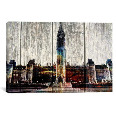 Canada Ottawa Parliament Buildings, #2 Photographic Print on Canvas