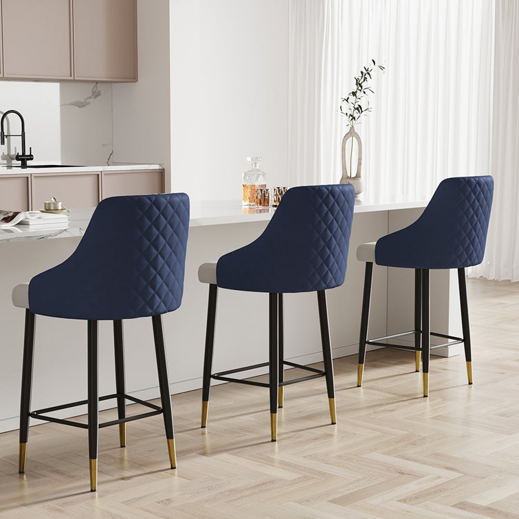 72" Modern Kitchen Islands And Counter Stools Sets With Ample Storage Space