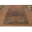 Tapis traditionnel à teinture végétale pré-1900 11 x 14