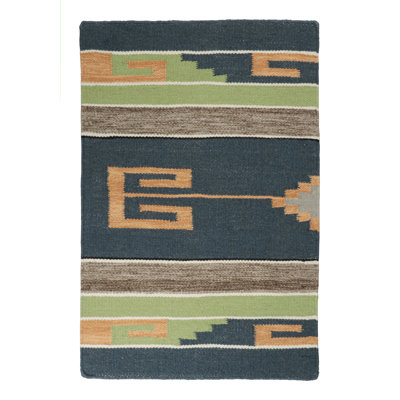 One-of-a-Kind 2' X 3' Flatweave Area Rug