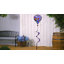 Lakinya, iris, papillons, art de jardin en ballon