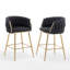 Chaises d'appoint Teddy Boucle en tissu pour comptoir et bar-108787364-108787363